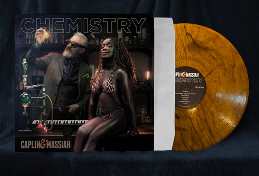 Chemistry vinyl album — translucent LP in gatefold sleeve
